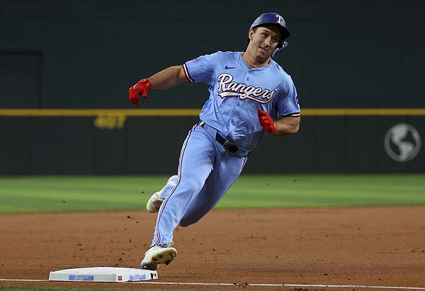 Rookie's inside-the-park HR caps Rangers' four-run first | The Arkansas Democrat-Gazette - Vimarsana News