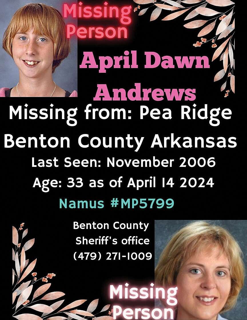 April Rees Missing Family of Pea Ridge girl missing since 2006 continues to look for ...