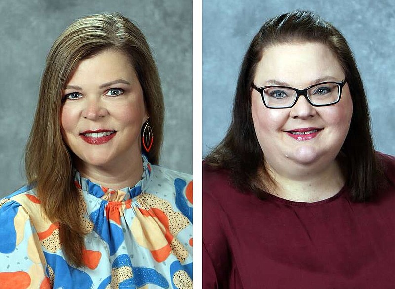 Jennifer Cross, left, of Highland Park Elementary, has been named the district's director of Disciplinary Alternative Education Program. Anne Slade, right, with Spring Lake Park Elementary, will transition from her principal role at the school to supervisor of special programs. (Photos courtesy of TISD)