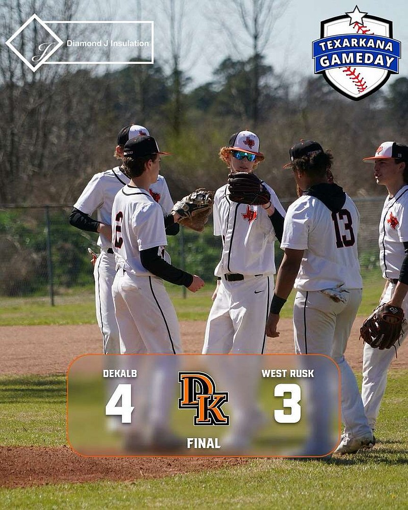 Northeast Texas Baseball Roundup: DeKalb slips past West Rusk in Game 2 to  avoid elimination | Texarkana Gazette