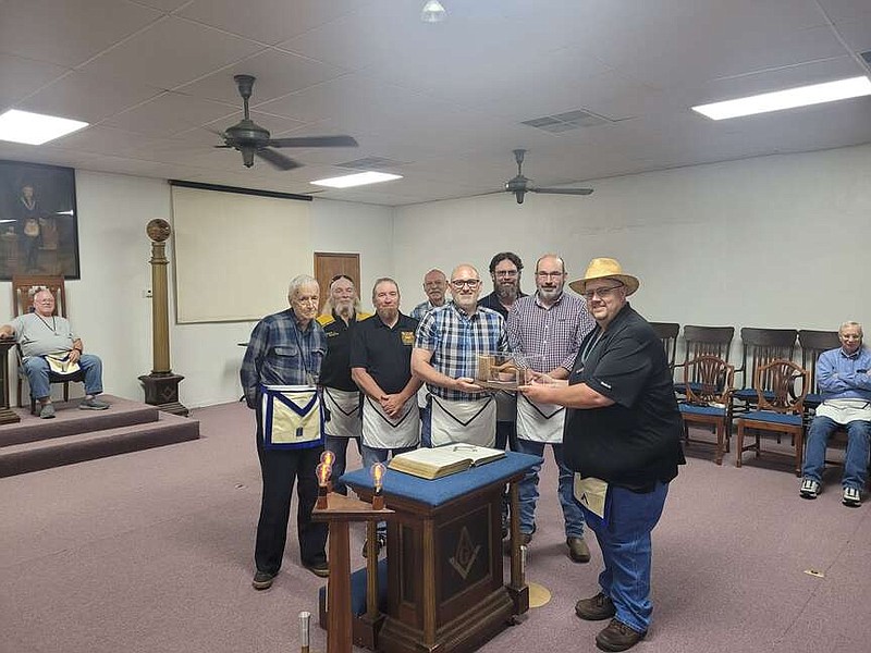 Anderson Masonic Lodge captures Missouri Traveling Gavel McDonald