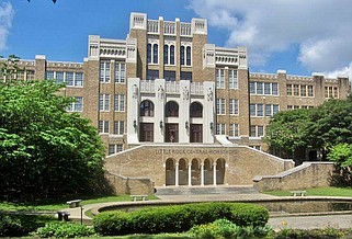 Little Rock Central High School is shown in this undated file photo.