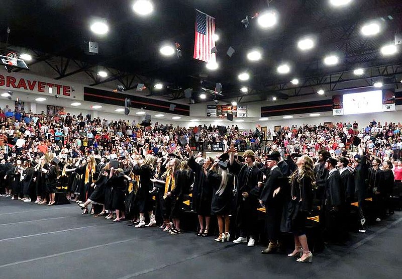 131 seniors graduate from Gravette High School | Westside Eagle Observer