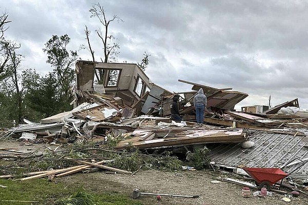 Storms, tornado slam Iowa town | The Arkansas Democrat-Gazette - Arkansas' Best News Source - Vimarsana News