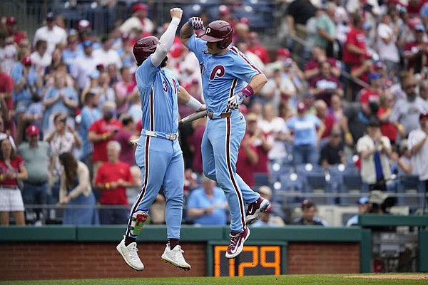 Phillies finish off sweep of World Series champs | Northwest Arkansas Democrat-Gazette