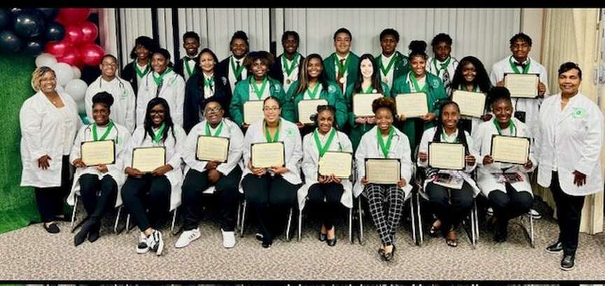 Students earn coats at JRMC ceremony