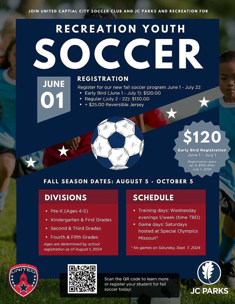 New recreational youth soccer program launching in fall Jefferson City News Tribune