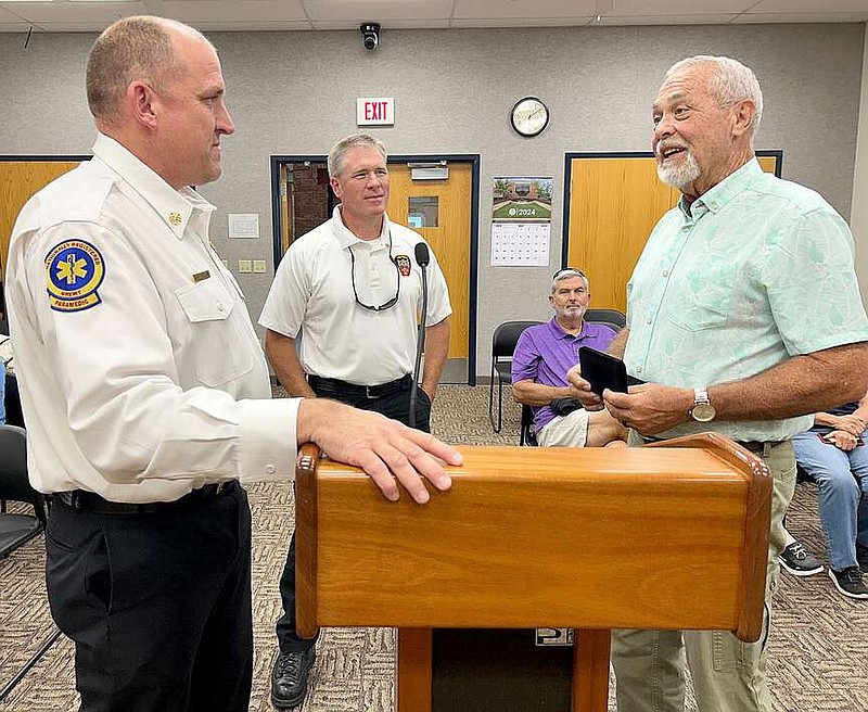 Watts recognized for 30 years to Farmington Fire Department ...