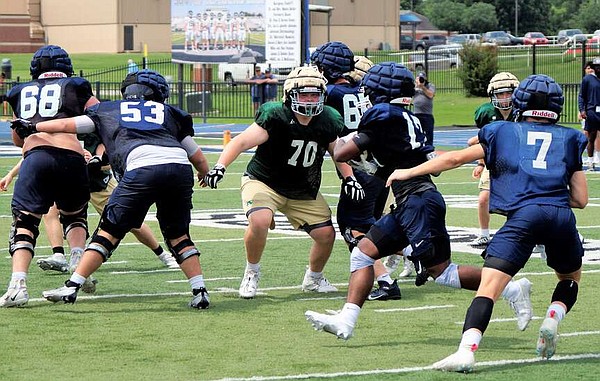 Greenwood, Ozark, Booneville football players shine at prospect camps