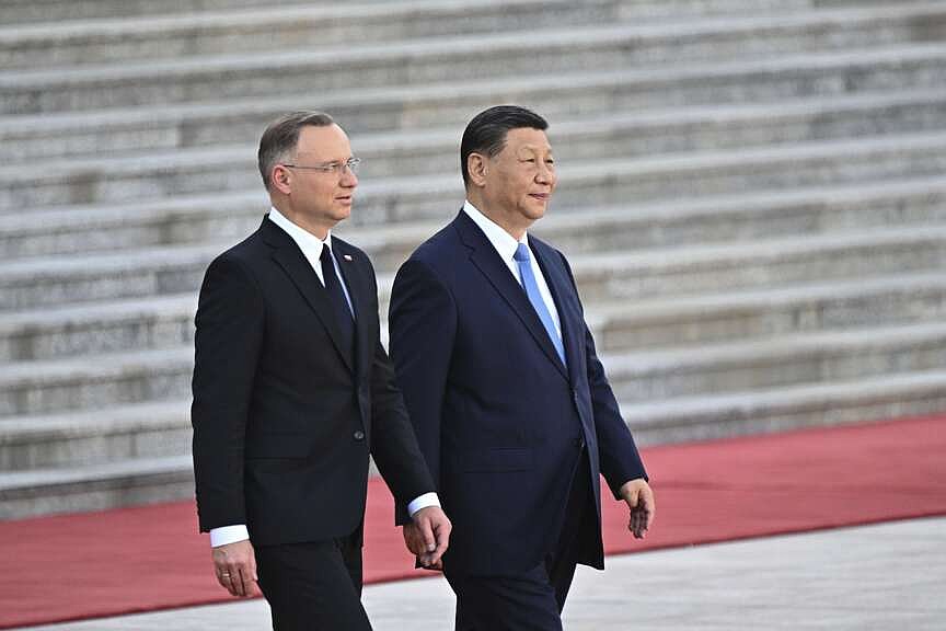 President of Poland, China’s Xi hold talks