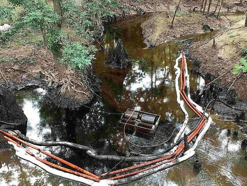 Company responsible for Smackover oil spill has revised estimates from