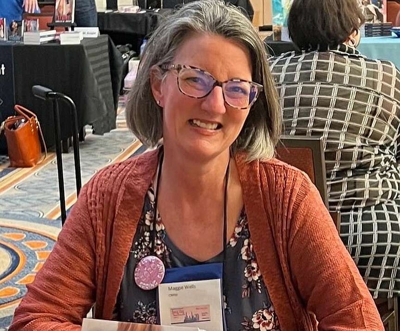 Little Rock romance/crime novelist Margaret Ethridge, who writes under the name Maggie Wells
(Special to the Democrat-Gazette/Margaret Ethridge)