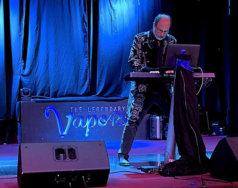 Sound engineer Alan Howarth performs at the Vapors in Hot Springs. Special to the Democrat-Gazette/Al Topich)