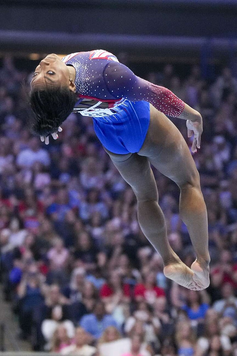 Simone Biles has moved past Tokyo and looks for gold in Paris | Texarkana  Gazette