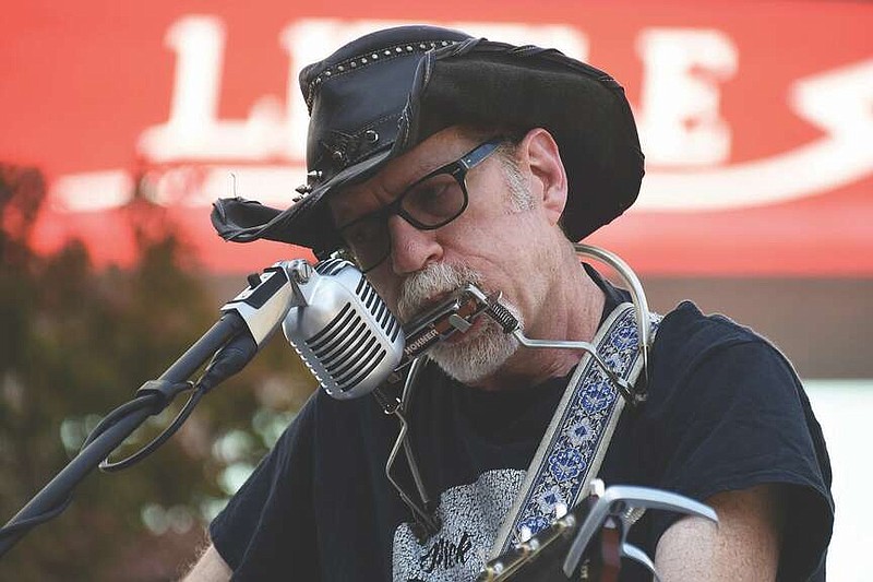 Bluesboy Jag & Learning to Crawl perform at 6 p.m. Thursday at Twin Peaks in Little Rock. Admission is free. (Arkansas Democrat-Gazette/Staci Vandagriff)