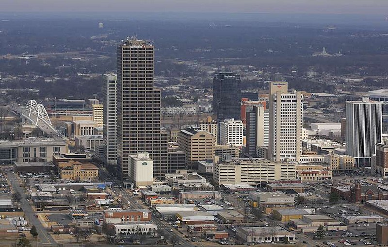 FILE — Downtown Little Rock skyline. (Arkansas Democrat-Gazette/Benjamin Krain)