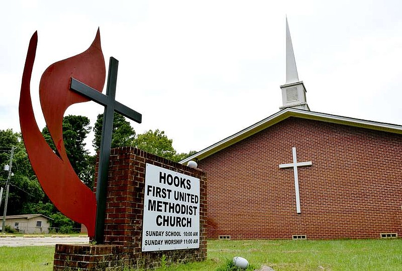 Rather than disafilliate, a Methodist church in Hooks has closed its