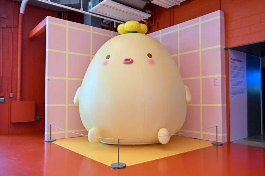 Sentient Inflatable Characters Gigantic inflatable chick “Foo Foo,” symbolic of sentient AI, debuts at ...