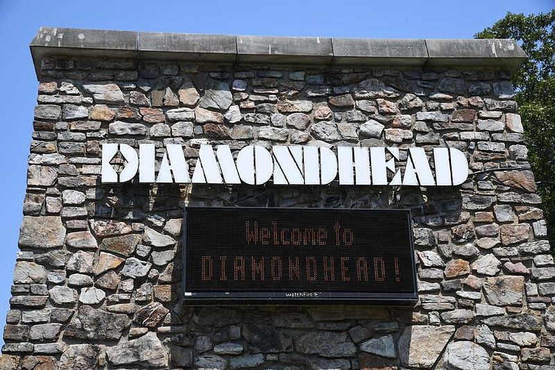 One of the entry signs to Diamondhead is shown in August 2023. (The Sentinel-Record/File)