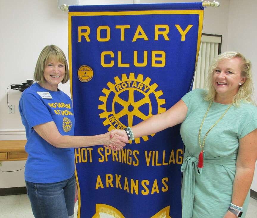 Hot Springs Village Rotary welcomes new member | Hot Springs Sentinel ...