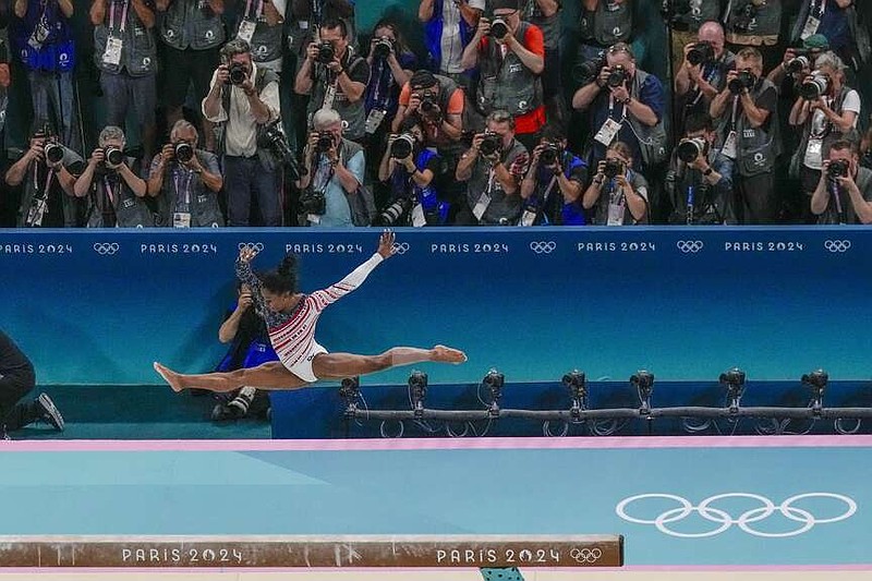 Everything Simone Biles did at the Paris Olympics was amplified. She