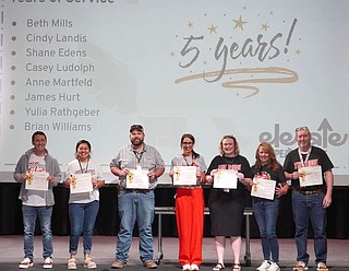 Pea Ridge Staff School employees’ years of service recognized | Pea Ridge Times