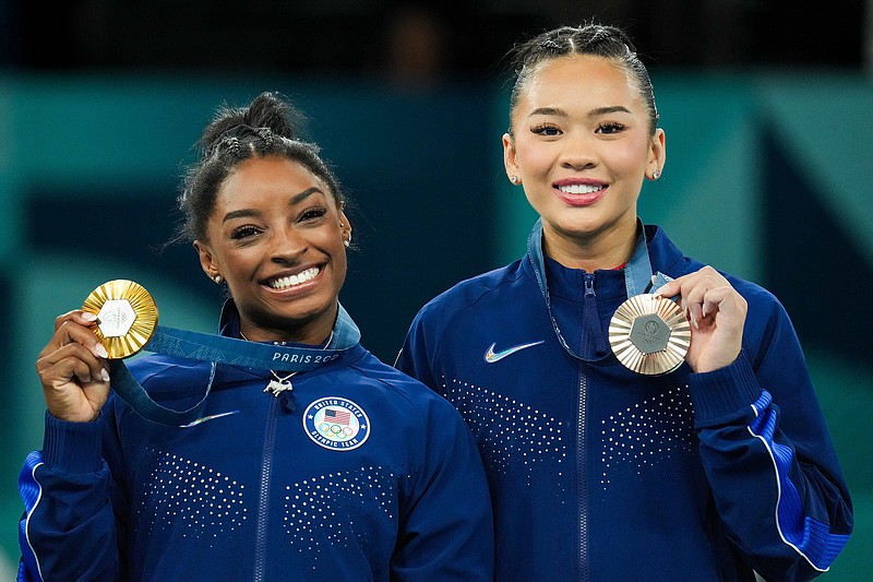 'Pure gold' From Simone Biles to Sha'Carri Richardson, Texans owned