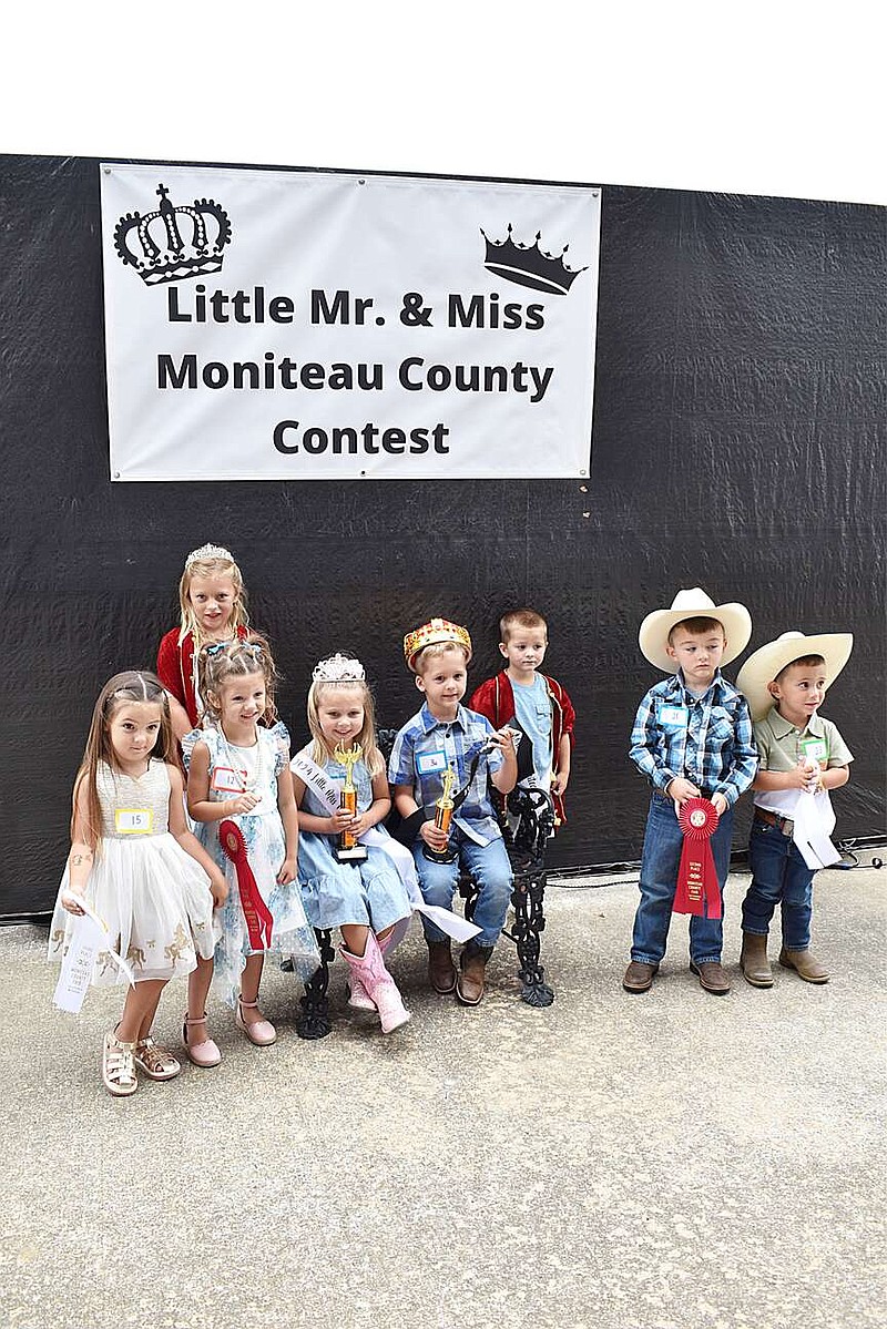 Reynolds, Tindle crowned Little Mister and Miss Moniteau County 2024