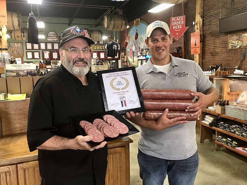 Hermann Wurst Haus wins summer sausage grand champion award Fulton Sun