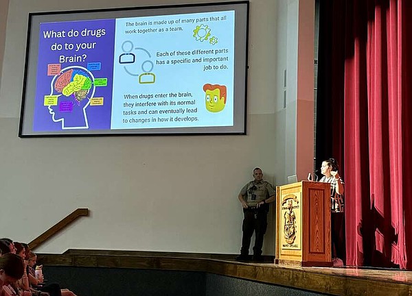 WATCH | Raising awareness: LHJH students learn about the dangers of drugs