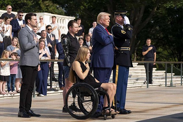 No photos from Arlington, Trump’s advisers advised