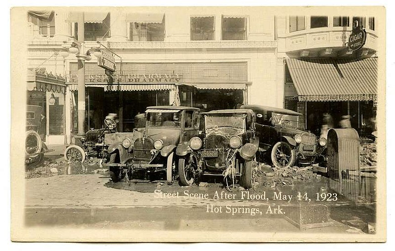 Arkansas Postcard Past Hot Springs in 1923 Northwest Arkansas