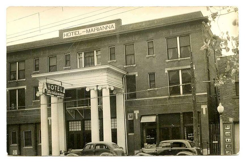 Arkansas Postcard Past Marianna, circa 1940 The Arkansas Democrat