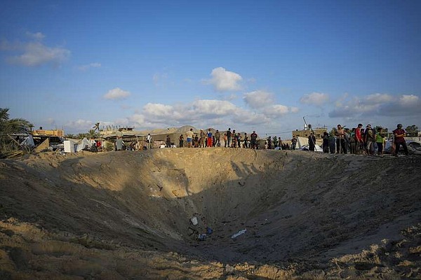 Israeli strike on Palestinian tent camp kills at least 19