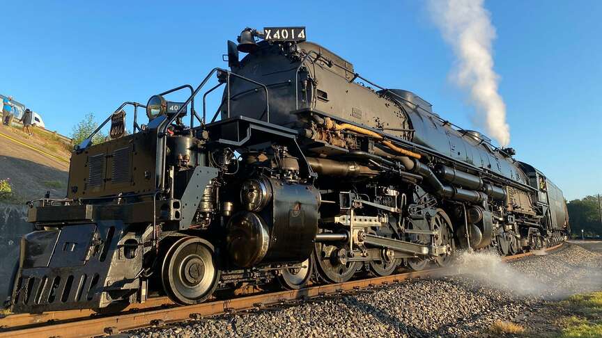 Big steam engine to stop in Pine Bluff on Saturday