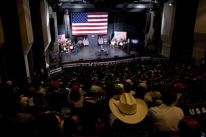 Harris, Trump appeal to swing-state rally crowds
