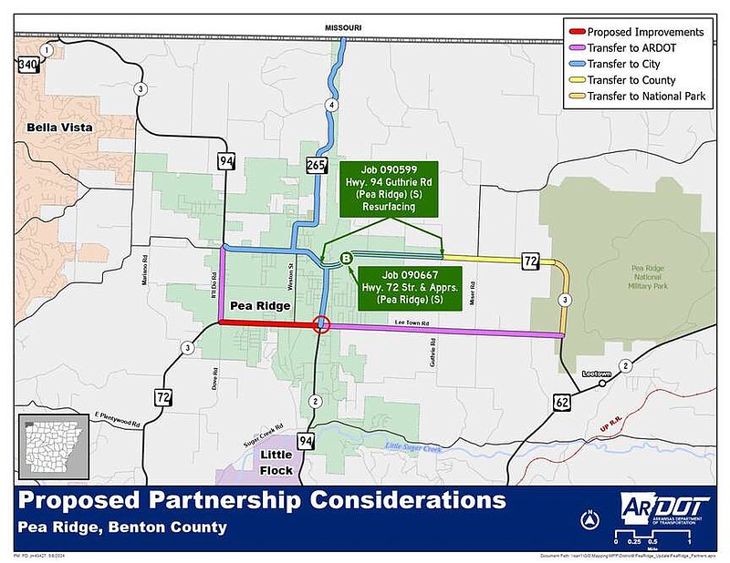 Highway swaps may fund traffic signal intersection Pea Ridge Times