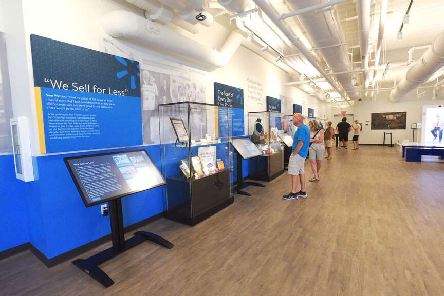 Walmart announces exterior work finished on museum renovation ahead of ...