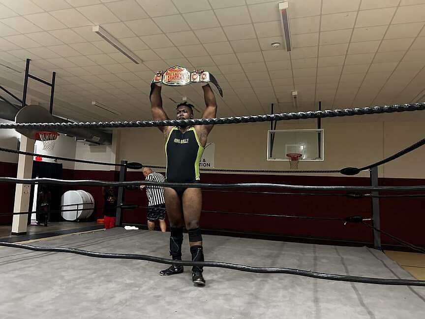 Stevon Wrestler Stevon ‘The Ring Bully’ Remson defends Texarkana championship ...