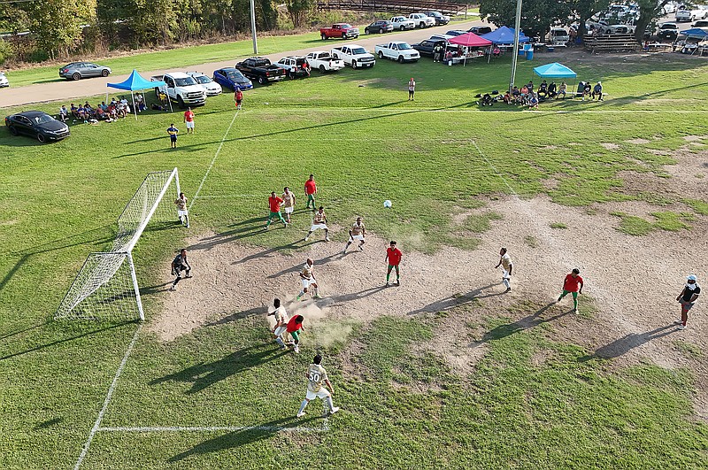 OUTDOORS GUIDE Hispanic soccer league regular sight at Rec Center