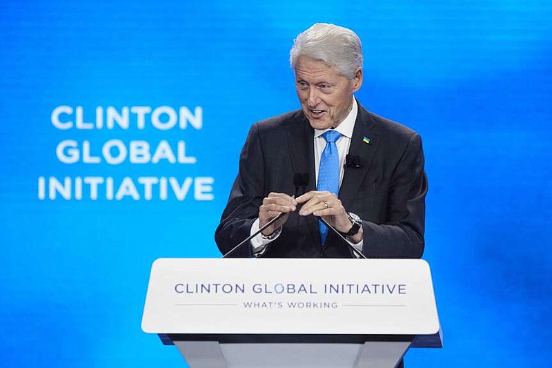 Clinton stresses philanthropy at foundation meeting The Arkansas