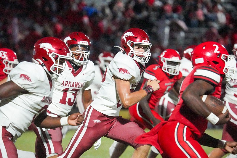 Prep Football Arkansas High shows fight despite setback against