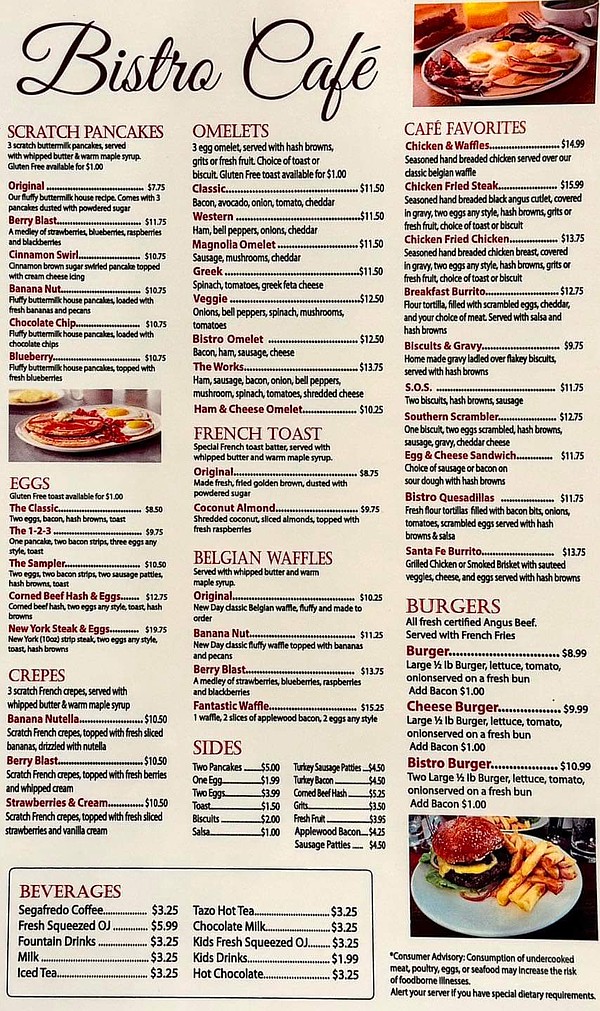 Bistro Cafe opens to feed you like family all day and night Camden News