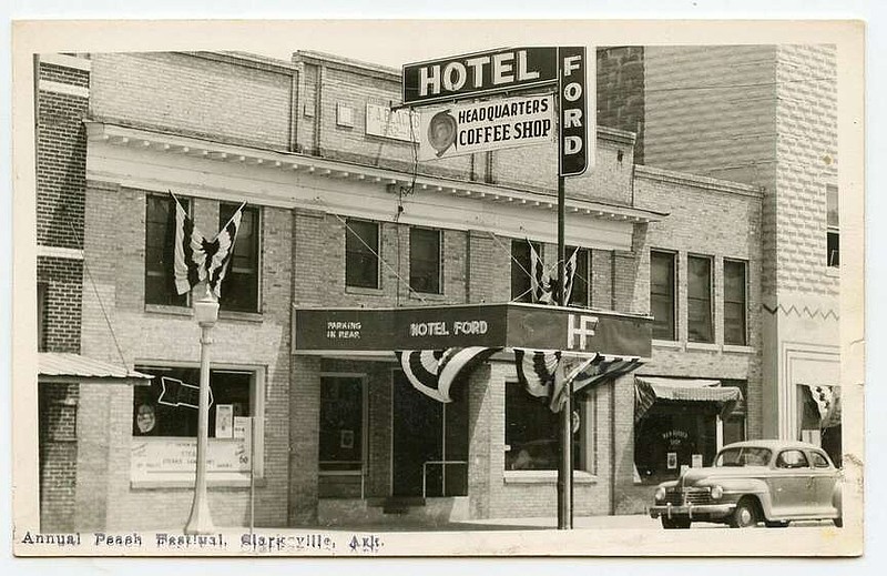 Arkansas Postcard Past Clarksville, circa 1950 Northwest Arkansas