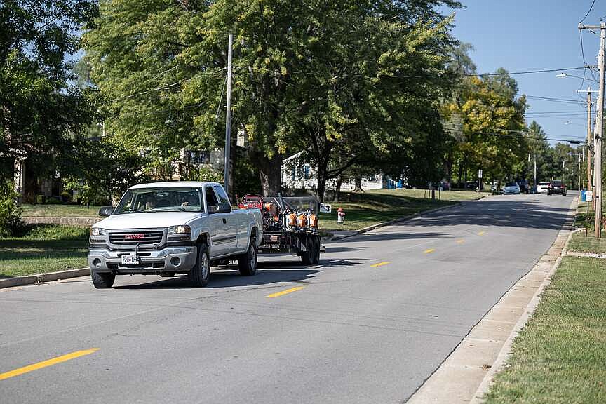 City panel suggests paint to reduce Green Berry Road speeders ...