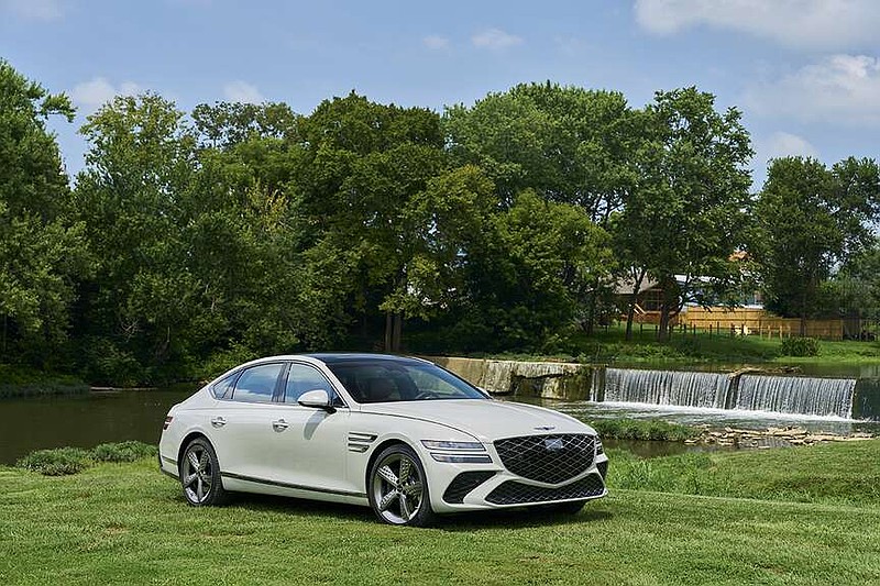 The 2025 Genesis G80 is shown. (Photo courtesy of Genesis)