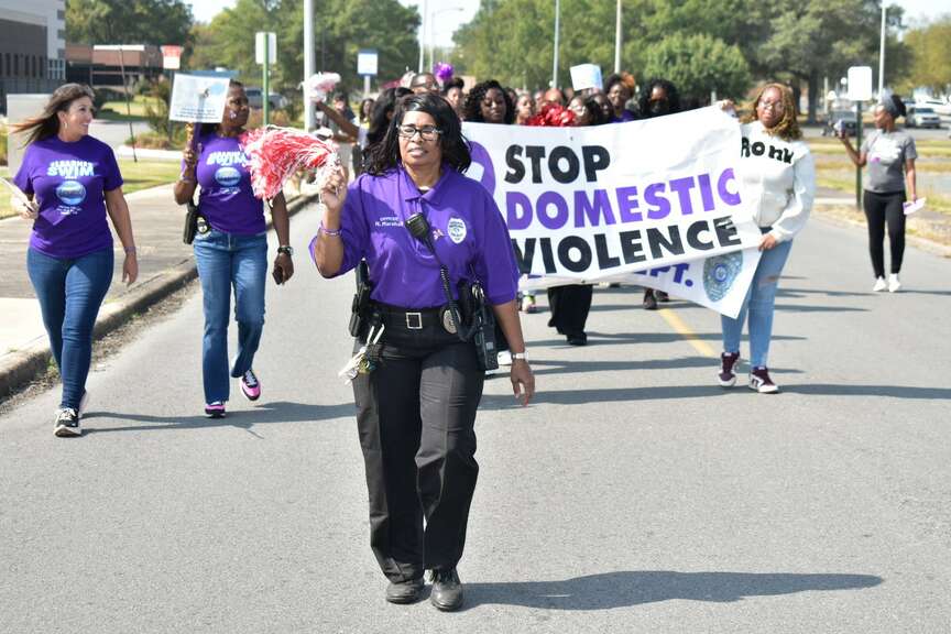 ‘I Thought That Was Normal': Domestic Violence Awareness Walk Helps Survivors Break The Cycle