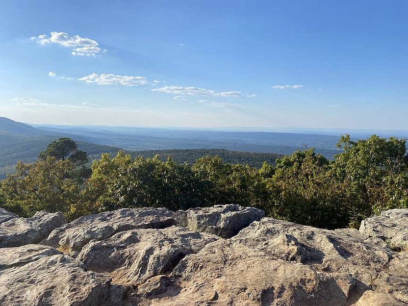 Sunset Point is a popular early evening destination at Mount Nebo State Park. (The Sentinel-Record/Corbet Deary)