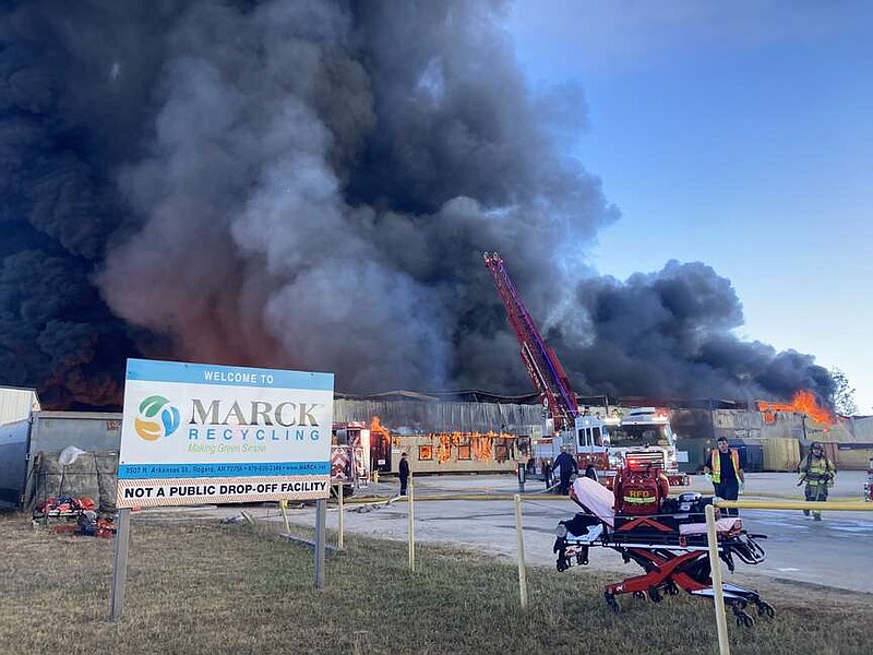 VIDEO: Multiple departments respond to Rogers fire | Northwest Arkansas ...