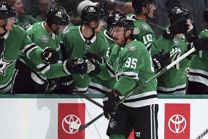 Duchene scores twice as Stars beat Oilers 41 in 1st meeting of last